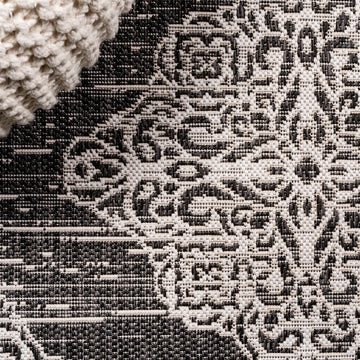 Tuscany Ornate Medallions Indoor/outdoor Area Rug
